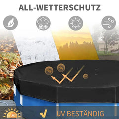 Sekey Poolabdeckung  aus 420D Oxford, Schwarz Sekey