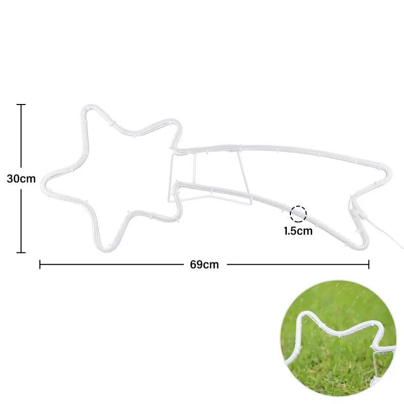 Salcar 70 cm LED Sternschnuppe Neonlicht Salcar