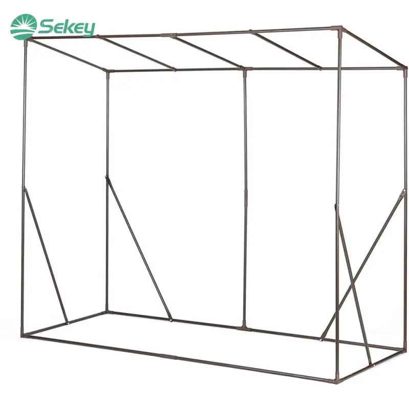 Sekey Foliengewächshaus mit Schrägdach, 200 cm x 77 cm x 146/169 cm Sekey