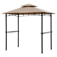 Sekey 245 x 150 x 250 cm Grillpavillon mit Ablage und Haken Sekey