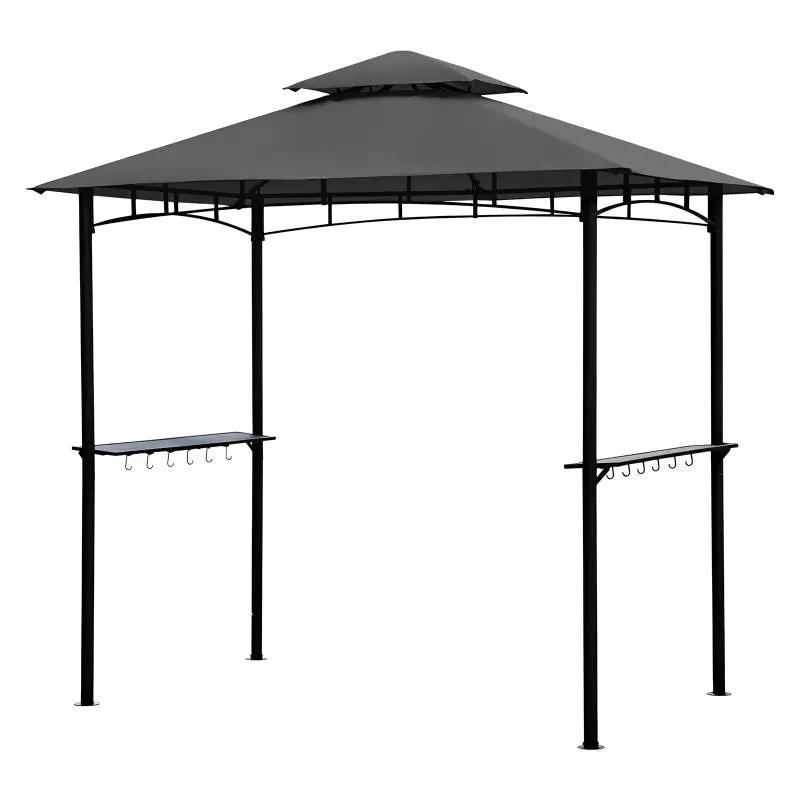 Sekey 245 x 150 x 250 cm Grillpavillon mit Ablage und Haken Sekey