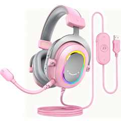 FIFINE USB Gaming Headset with Microphone, 3 EQ Modes and 50mm Driver