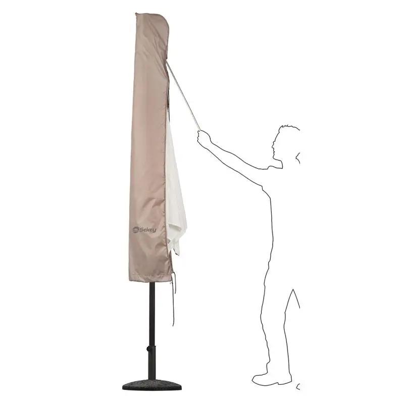 Sekey 190 x 30/50 cm Schutzhülle für 350 cm Sonnenschirm, aus Polyester-Gewebe Sekey