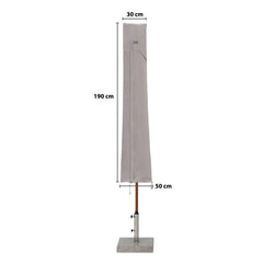 Sekey 190 x 30/50 cm Schutzhülle für 350 cm Sonnenschirm, aus Oxford-Gewebe Sekey
