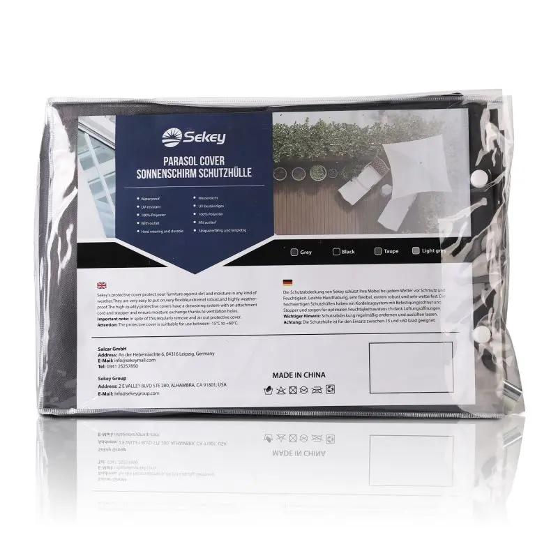 Sekey 260 x 40/70/50 cm Schutzhülle für 300 cm Ampelschirm, aus Oxford-Gewebe Sekey