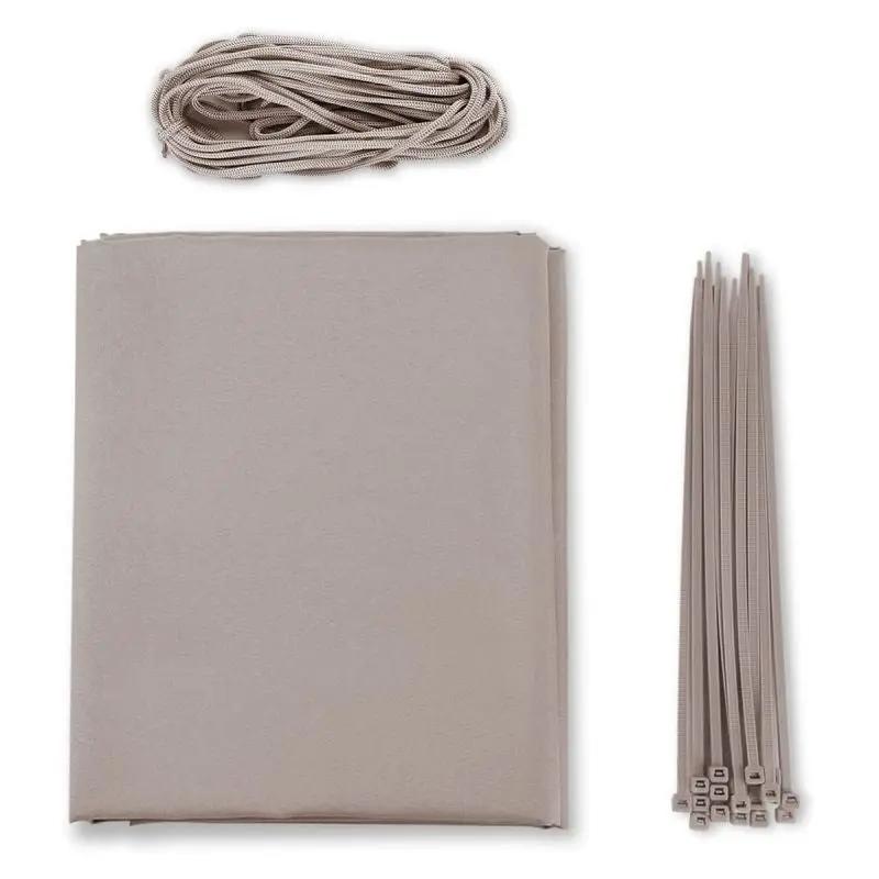 Sekey Balkon Sichtschutz aus 100% Polyester, Taupe Sekey