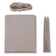 Sekey Balkon Sichtschutz aus 100% Polyester, Taupe Sekey