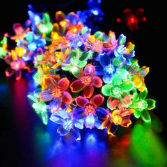 Salcar 5 m LED Solar Blüten Lichterkette, 20 LEDs Salcar