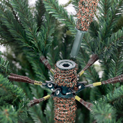 Salcar 180/210cm Künstlicher Weihnachtsbaum, 2525/3557 Zweige, 74 % PE Salcar