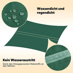 Sekey Sonnensegel mit Kit PES Sonnenschutzsegel Wasserdicht Sekey