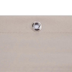 Sekey Balkon Sichtschutz aus 100% Polyester, Taupe Sekey