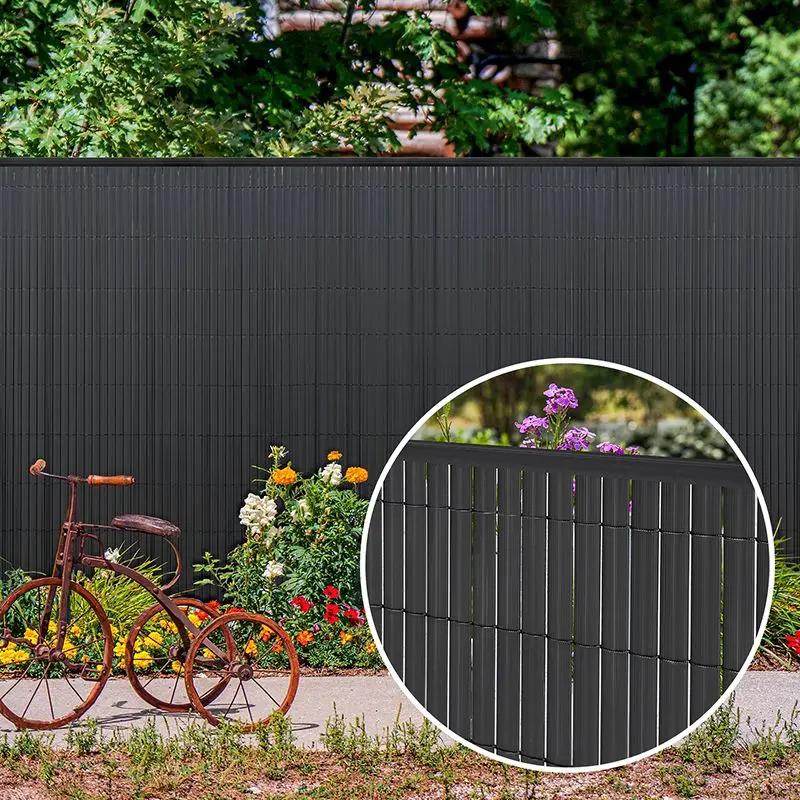 Sekey 5x1m PVC Abschlussleiste für PVC Sichtschutzmatte Sekey
