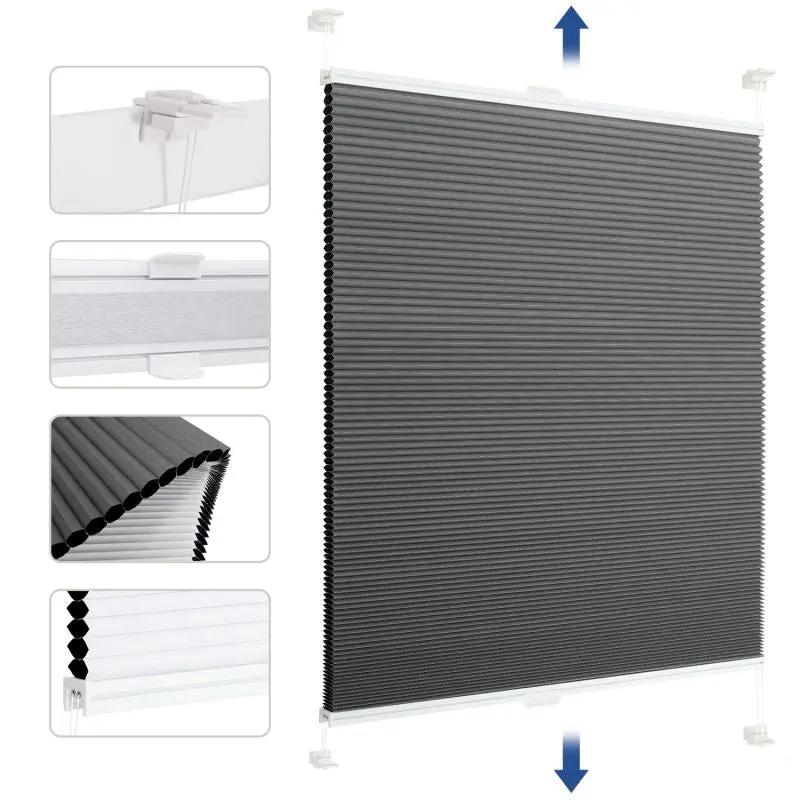 Sekey Zuschneidbar Magnet Fliegengitter Tür aus Polyester, Grau Sekey
