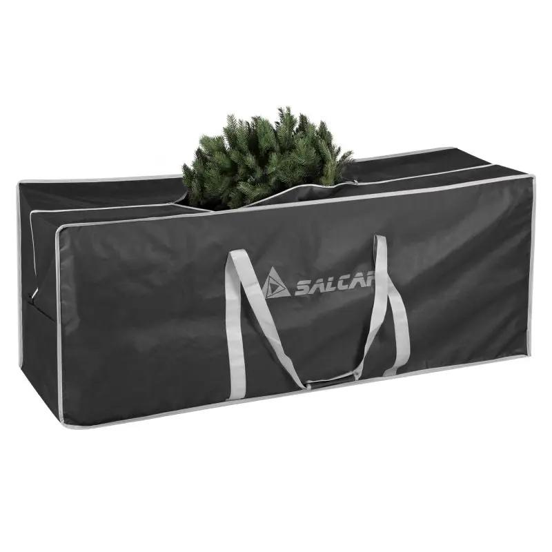 Salcar Große Weihnachtsbaum Aufbewahrungstasche, 130 * 40 * 50 cm Reisetasche Reißfeste Aufbewahrungstasche für Weihnachtsschmuck, Kleidung Salcar
