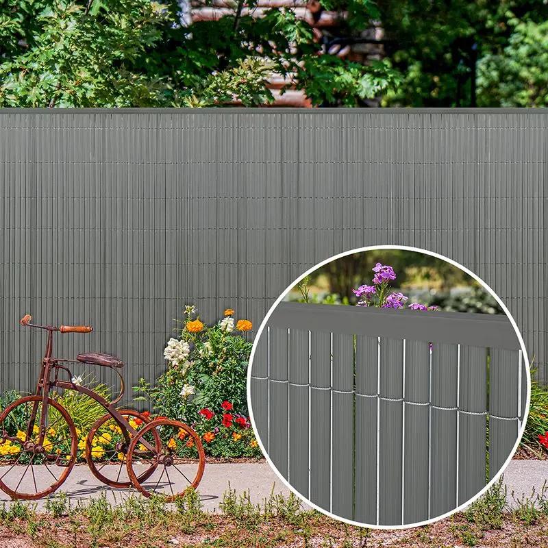 Sekey 5x1m PVC Abschlussleiste für PVC Sichtschutzmatte Sekey