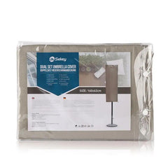 Sekey 160 x 62 cm Schutzhülle für Doppelsonnenschirm, aus Oxford-Gewebe Sekey