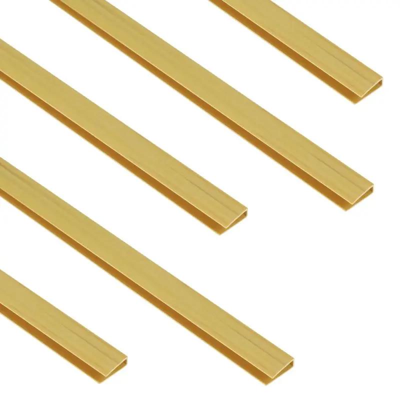 Sekey 5x1m PVC Abschlussleiste für PVC Sichtschutzmatte Sekey