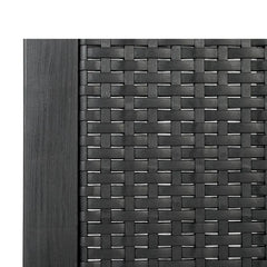 Sekey 4-teilig Gartenmöbel Set, Sofa, 2 Sessel und Gartentisch Sekey