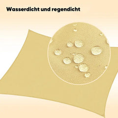 Sekey Sonnensegel mit Kit PES Sonnenschutzsegel Wasserdicht Sekey