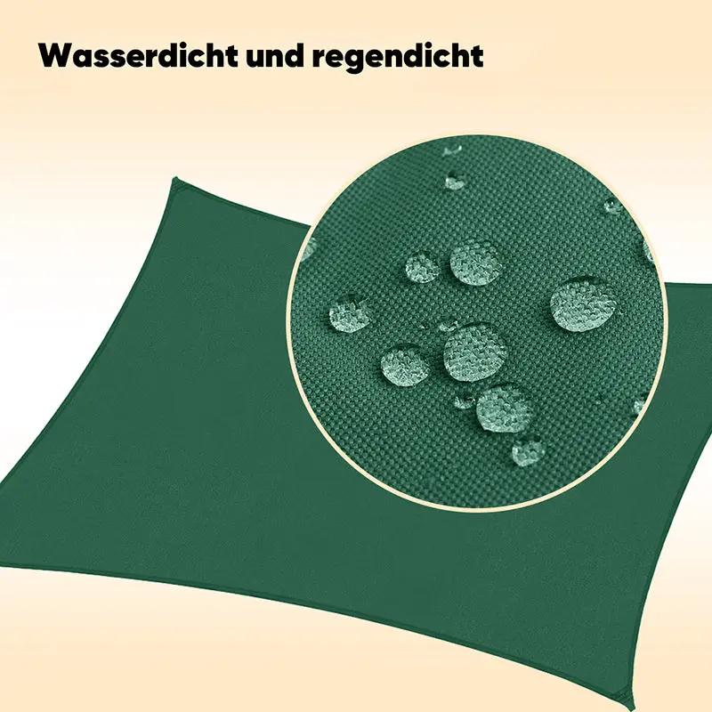 Sekey Sonnensegel mit Kit PES Sonnenschutzsegel Wasserdicht Sekey