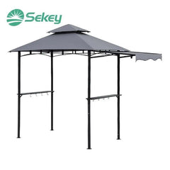 Sekey Grill Pavillon mit mit klappbaren Seitenteil 235 x 145cm Sekey