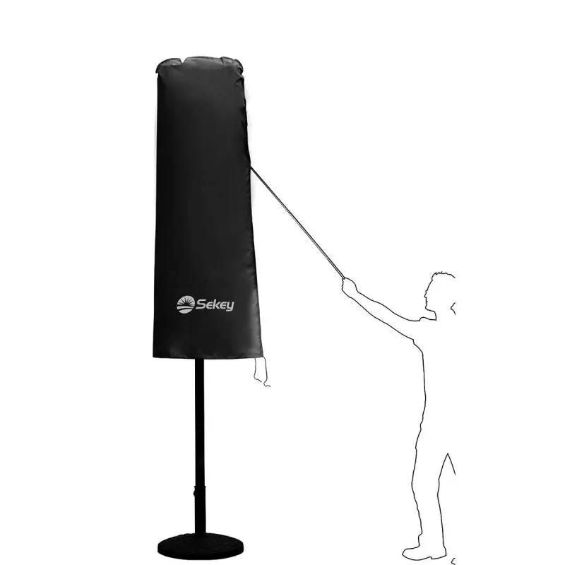 Sekey 160 x 50/62 cm Schutzhülle für Doppelsonnenschirm, aus Polyester-Gewebe Sekey