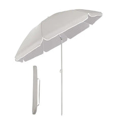 Sekey 160 cm Strandschirm mit Schutzhülle, Sonnenschutz UV25+