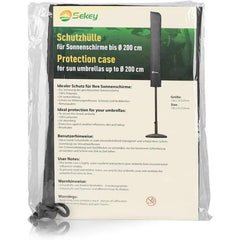 Sekey 140 x 25,5/27 cm Schutzhülle für 200 cm Sonnenschirm, aus Polyester-Gewebe Sekey