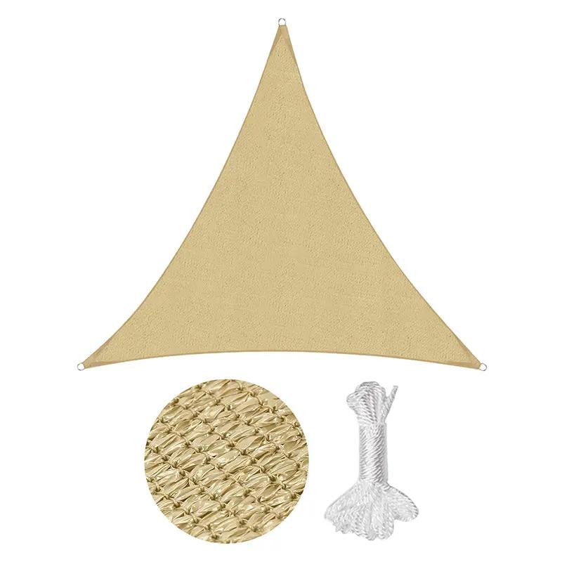 Sekey Sonnensegel HDPE Sonnenschutzsegel mit Seilen Sekey