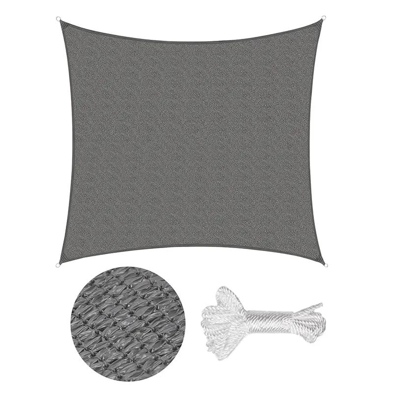 Sekey Sonnensegel HDPE Sonnenschutzsegel mit Seilen Sekey