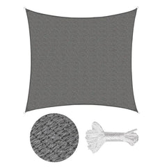 Sekey Sonnensegel HDPE Sonnenschutzsegel mit Seilen Sekey