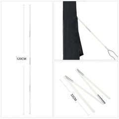 Sekey 170 x 27,5/33,5 cm Schutzhülle für 300 cm Sonnenschirm, aus Oxford-Gewebe Sekey