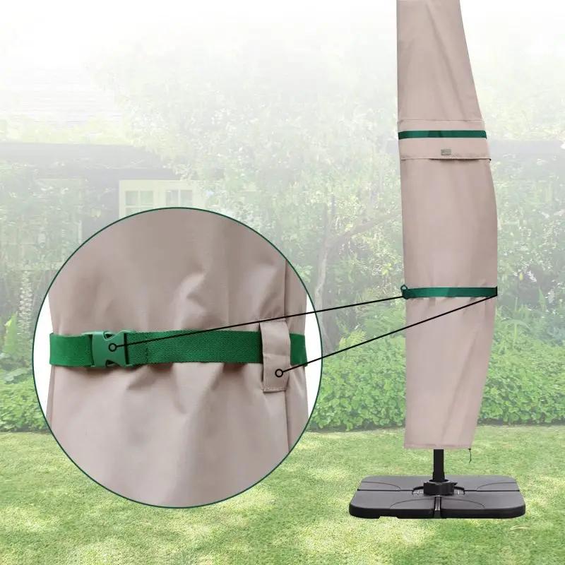 Sekey 260 x 40/70/50 cm Schutzhülle für 300 cm Ampelschirm, aus Polyester-Gewebe Sekey