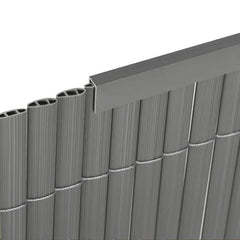 Sekey 5x1m PVC Abschlussleiste für PVC Sichtschutzmatte Sekey