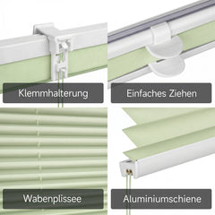Detail der Sekey Klemmträger für die schnelle Montage ohne Bohren an Fensterrahmen von 10 bis 23 mm