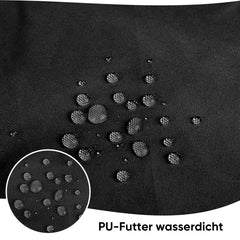 Wasserdichte Sekey Gartenmöbel Abdeckung schützt zuverlässig vor Regen und Schnee